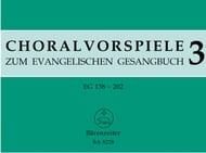 Choralvorspiele Vol 3 Organ sheet music cover Thumbnail